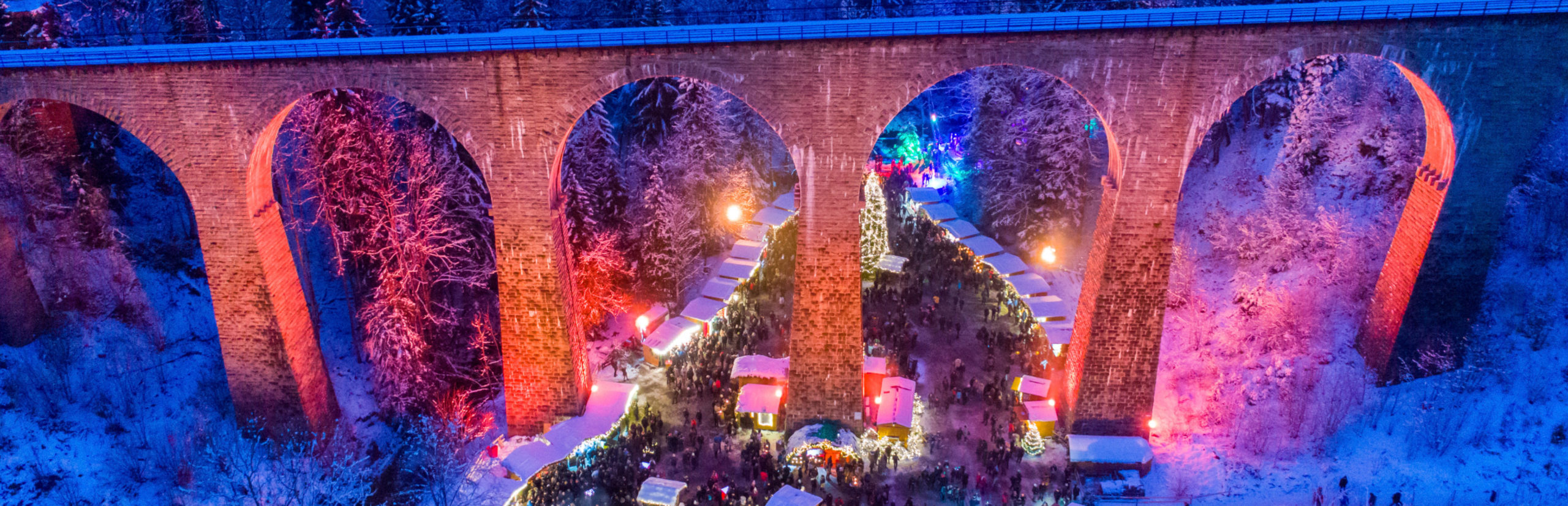 Weihnachtsmarkt Ravennaschlucht im Höhlental